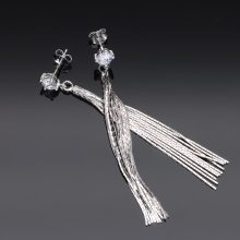 10 szálas lógós fülbevaló