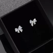 Masni ezüst fülbevaló