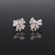 Masni ezüst fülbevaló