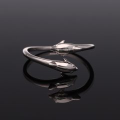 Delfin Ezüst Gyűrű