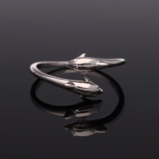 Delfin Ezüst Gyűrű