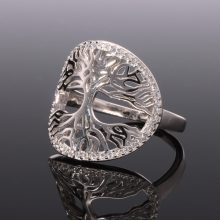 Homorú Életfa Ezüst gyűrű 