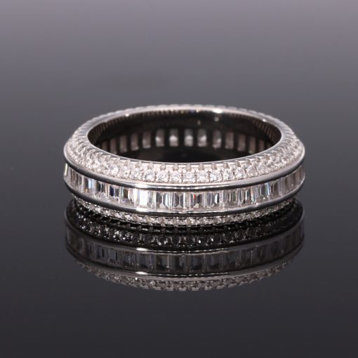 Körkörsen köves ezüst gyűrű