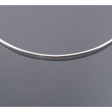 Félmerev Ezüst Nyaklánc