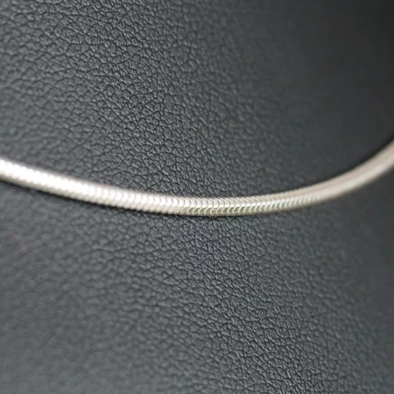 "Törhetetlen" kígyólánc extra fényes ezüst nyaklánc