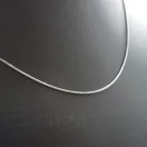 Vékony Ezüst Velencei Kockalánc - 1x1mm