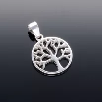 Ródiumos Ezüst Életfa Medál