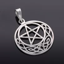 Hamsa Ezüst medál cirkónia kövekkel díszítve