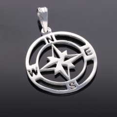 Hamsa Ezüst medál cirkónia kövekkel díszítve