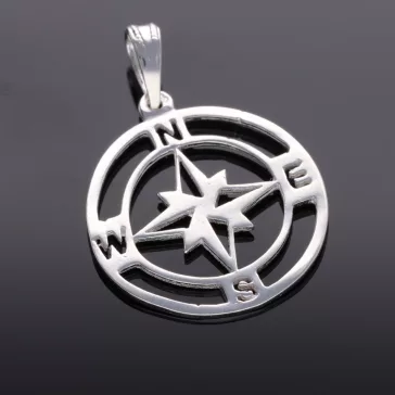 Hamsa Ezüst medál cirkónia kövekkel díszítve