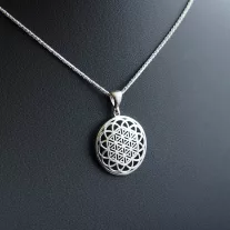 Mandala Élet Virága medál 