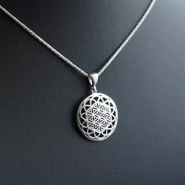 Mandala Élet Virága medál 