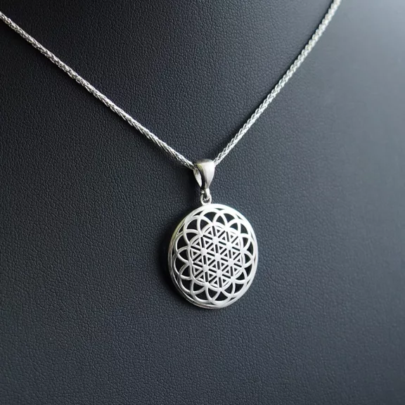 Mandala Élet Virága medál 