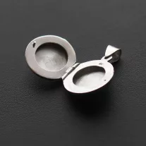 Kicsi kör nyitható medál - 20mm
