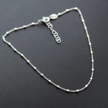 Kocka mintás anker bokalánc