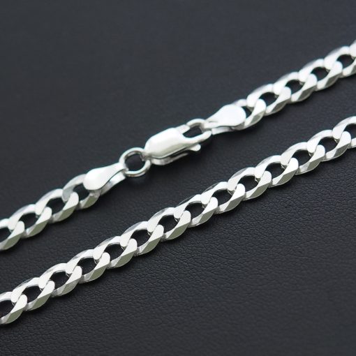 Strong Pancer Ezüst Karlánc - Tömör 5x1 mm