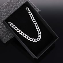 Strong Pancer Ezüst Karlánc - Tömör 5x1 mm