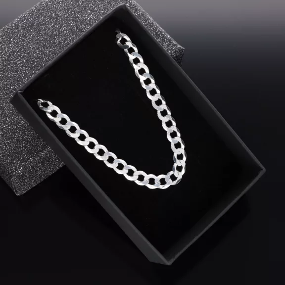 Strong Pancer Ezüst Karlánc - Tömör 5x1 mm