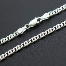 Tömör Gömb-Charles Ezüst karkötő - 3,5mm