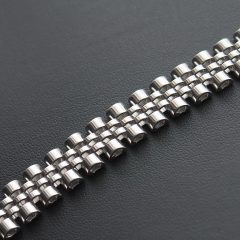 Ezüst-Szíj Karkötő - 11mm