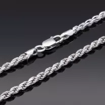 Vastag reszelt Walles ezüst nyaklánc