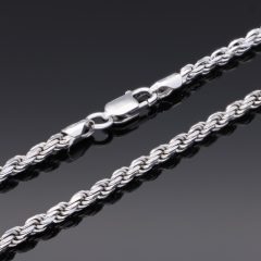 Vastag reszelt Walles ezüst nyaklánc