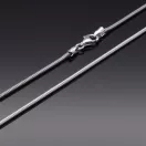 Rugalmas, ródiumozott 925 ezüst kígyólánc 1,6 mm vastagságban, különböző méretekben Rugalmas, ródiumozott 925 ezüst kígyólánc 1,6 mm vastagságban, különböző méretekben