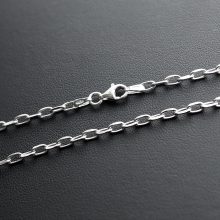 Szögletes Anker Férfi Ezüst nyaklánc RH -  3 mm 