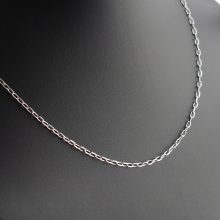 Szögletes Anker Férfi Ezüst nyaklánc RH -  3 mm 