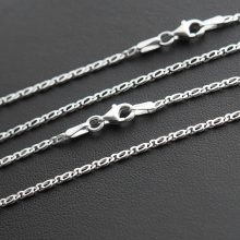 Vékony dupla Charles ezüst nyaklánc