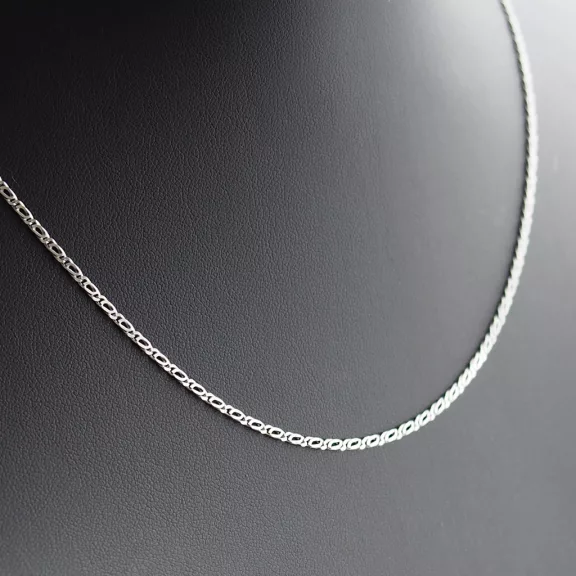 Vékony dupla Charles ezüst nyaklánc