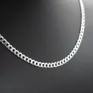 Strong Pancer Tömör Férfi Ezüst nyaklánc - 6 mm széles Strong Pancer Tömör Férfi Ezüst nyaklánc - 6 mm széles
