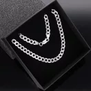 Strong Pancer Tömör Férfi Ezüst nyaklánc - 6 mm széles Strong Pancer Tömör Férfi Ezüst nyaklánc - 6 mm széles