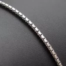"Heavy" Kocka Ezüst Nyaklánc - 2mm vastag, Tömör "Heavy" Kocka Ezüst Nyaklánc - 2mm vastag, Tömör