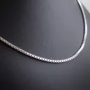 "Heavy" Kocka Ezüst Nyaklánc - 2mm vastag, Tömör "Heavy" Kocka Ezüst Nyaklánc - 2mm vastag, Tömör