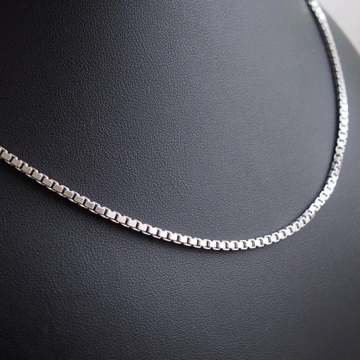 "Heavy" Kocka Ezüst Nyaklánc -  2mm vastag, Tömör