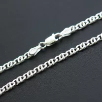 Tömör gömb Charles ezüst nyaklánc