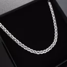 GUCCI Széles Tömör Férfi Ezüst nyaklánc  - 6,5 mm
