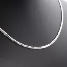 Pancer di Napoli ezüst nyaklánc - Tömör 3,5 mm 