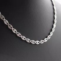 Cirkónia köves Ezüst nyakék