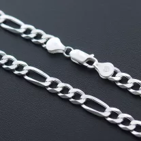 Vastag Cartier ezüst nyaklánc - 7 mm 