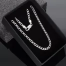 Medium Pancer ezüst nyaklánc - Tömör 3 mm Medium Pancer ezüst nyaklánc - Tömör 3 mm