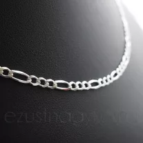 Cartier férfi ezüst nyaklánc - 3 mm széles