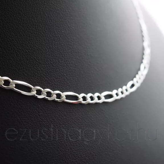 Cartier férfi ezüst nyaklánc - 3 mm széles