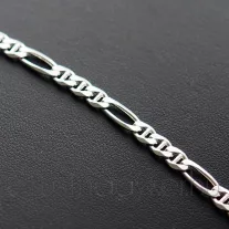 Széles Figarucci Ezüst Karlánc