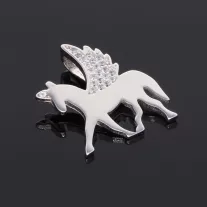 Panda Cirkónia köves medál