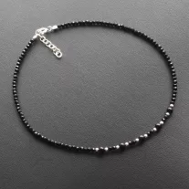 Fekete köves Bokalánc