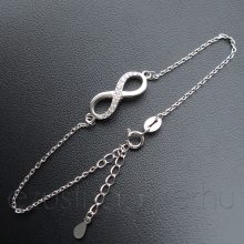 Végtelen  Ezüst karkötő