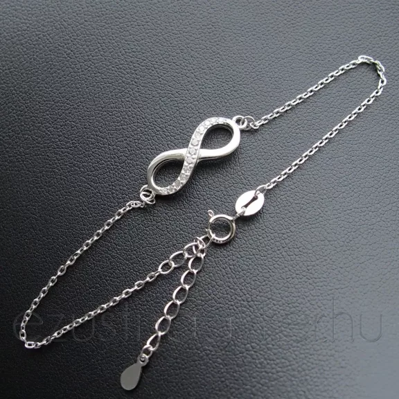 Végtelen  Ezüst karkötő