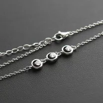 Hármas kör Ezüst karkötő